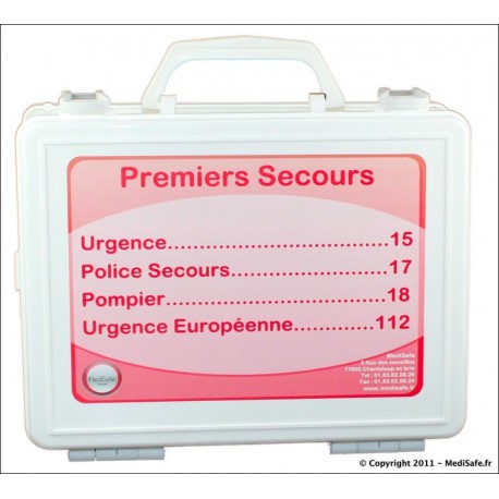 Coffret de secours 8 personnes