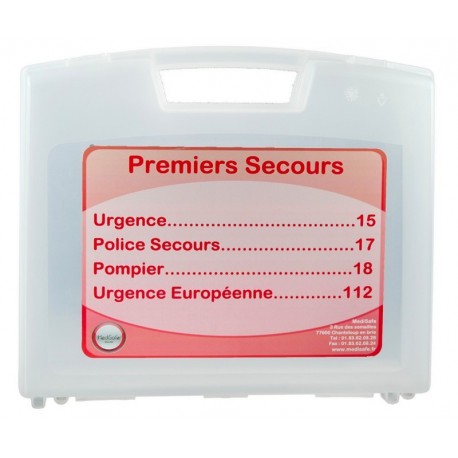 Valise de secours Menuisier 6 personnes