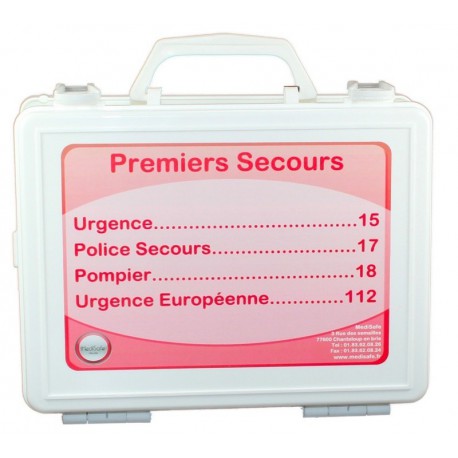 Coffret de secours Plombier