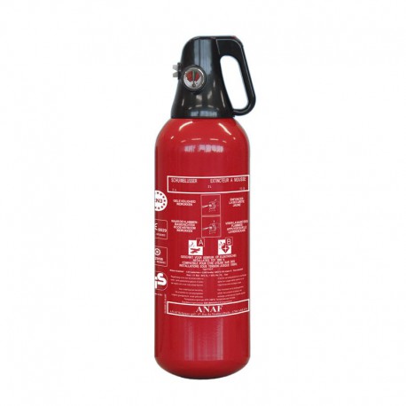 Extincteur poudre ABC pression permanente 1kg