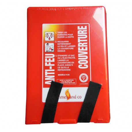 Couverture Anti Feu Flammes and Co 1,8m x 1,8m
