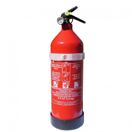 Extincteur poudre ABC pression permanente 1kg