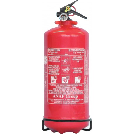 Extincteur poudre ABC pression permanente 1kg