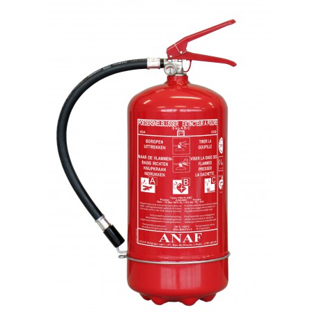 Extincteur poudre ABC pression permanente 1kg